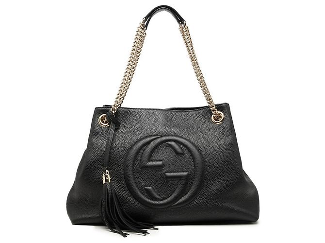 Borsa Tote Gucci Interlocking G Soho Chain