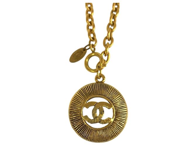Collana Chanel Coco Mark placcata oro