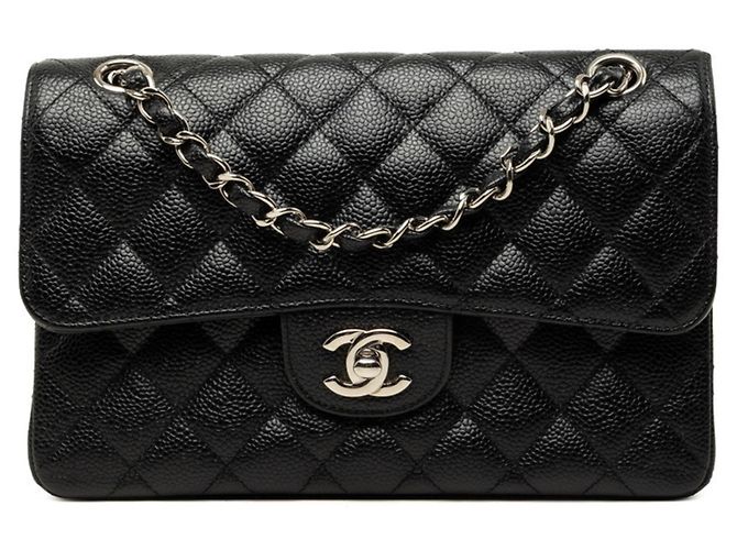 Borsa a tracolla Chanel Coco Mark Matelassé Double Flap