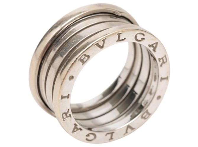 Bulgari Anillo Bvlgari B-Zero1 de 4 bandas en oro blanco