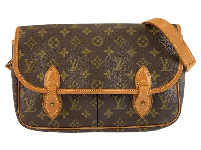 Bolsa de Ombro Louis Vuitton Monogram Gibeciere MM