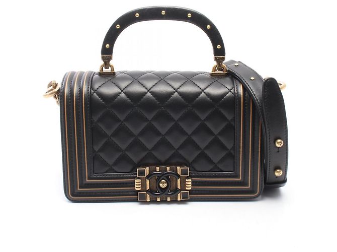Sac à main Chanel Boy Small Top Handle