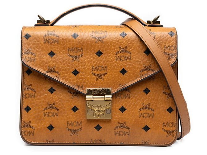 Borsa a tracolla MCM Logogram Visetos Patricia