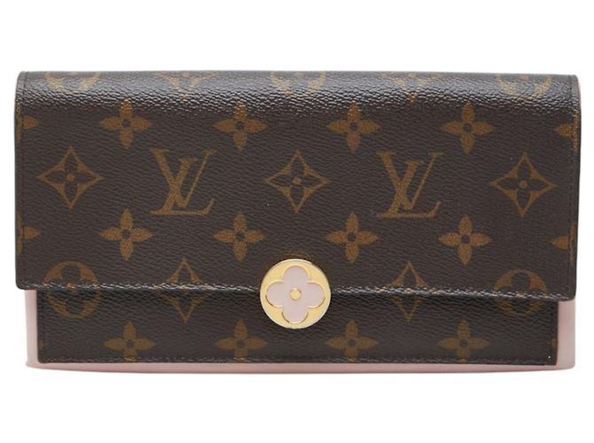 Louis Vuitton Monogram Portefeuille Flore Long Wallet