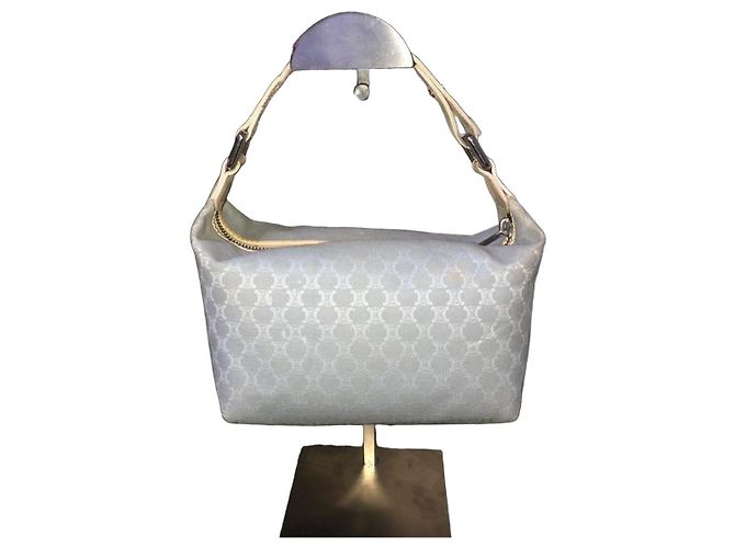 Céline Bolsa de mão Celine com padrão Macadam