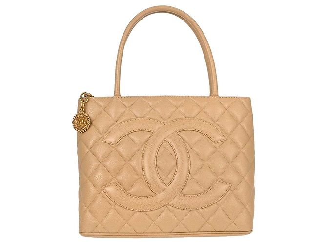 Chanel Medallion Quilted Caviar