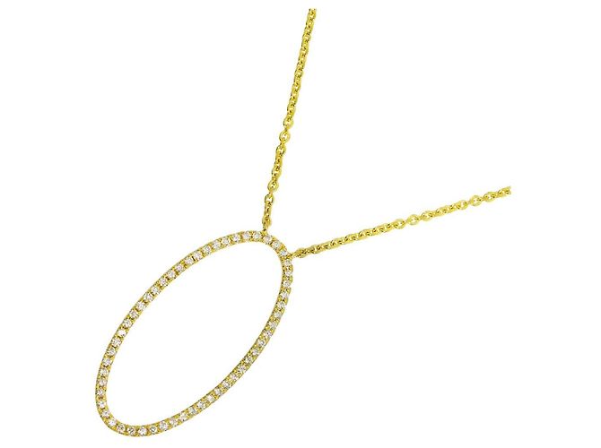 Autre Marque Collar Tiffany & Co. Metro con diamante ovalado