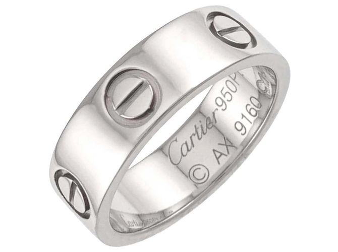 Cartier Love Ring aus Platin