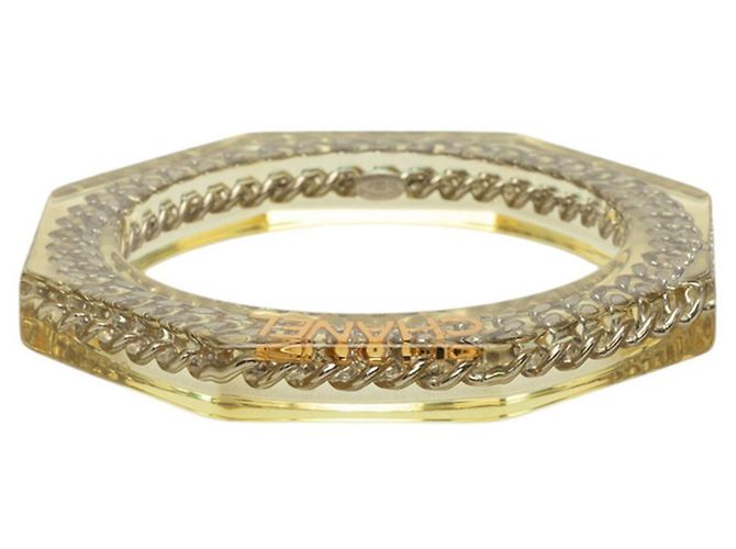 Chanel Vintage Octagonal Chain Bangle