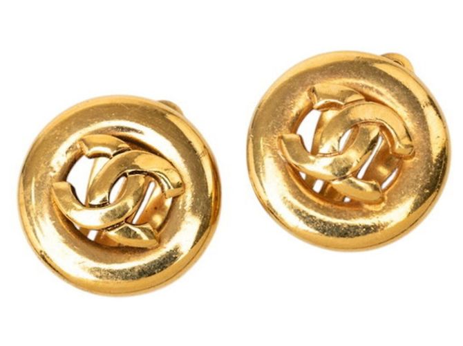 Timeless Chanel Coco Mark Clip-Ohrringe
