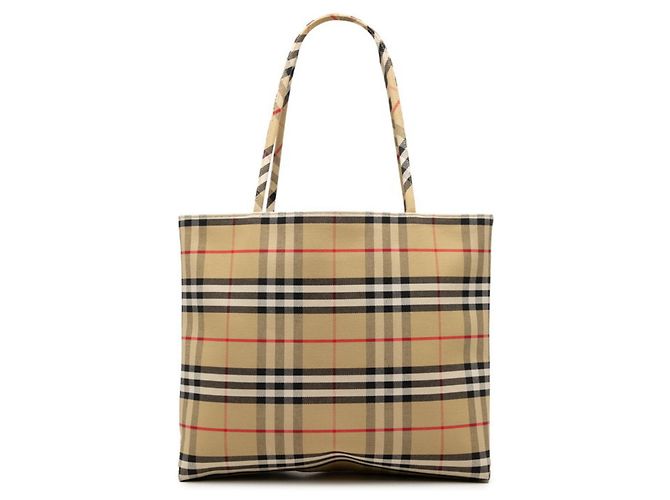 Burberry Nova Check Tote Bag