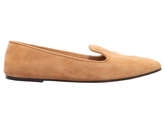 Mocassins en daim The Row Tan Taille 39.5