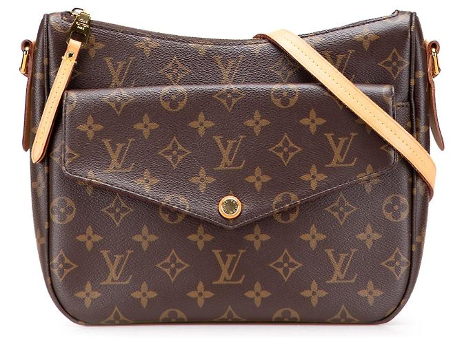 Borsa a tracolla Louis Vuitton Monogram Mabillon Marrone