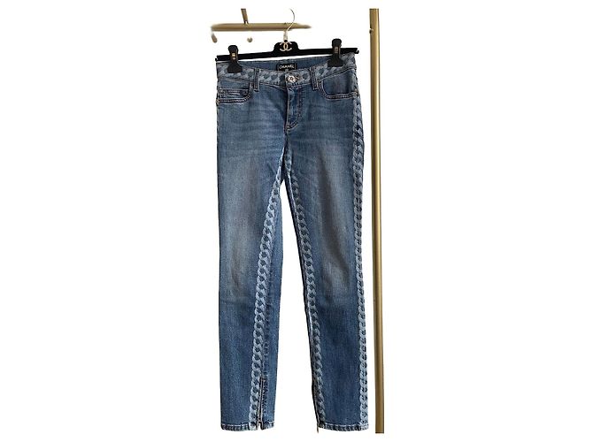 Vaqueros Skinny Chanel Azules de Denim