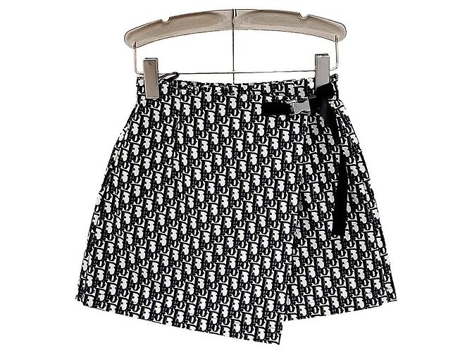 Shorts Dior Estampado Oblique de Algodón
