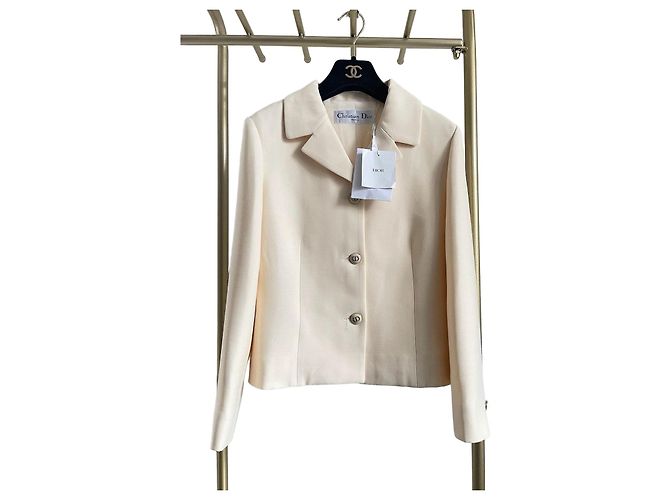Dior Blazer aus weißer Wolle