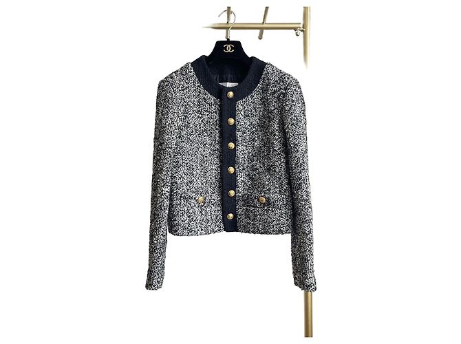 Céline 21FW Gray Tweed Jacket