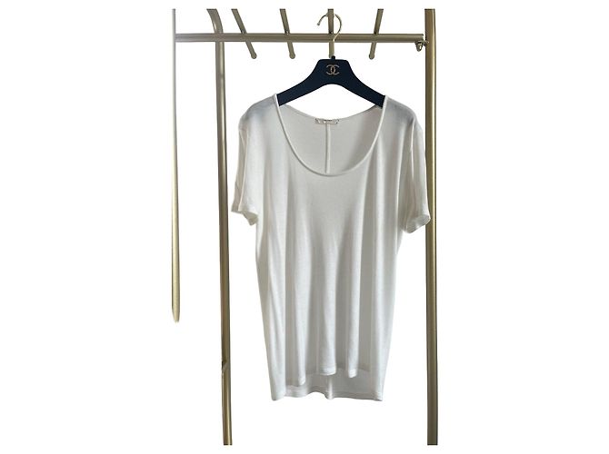 The Row Top in cotone bianco