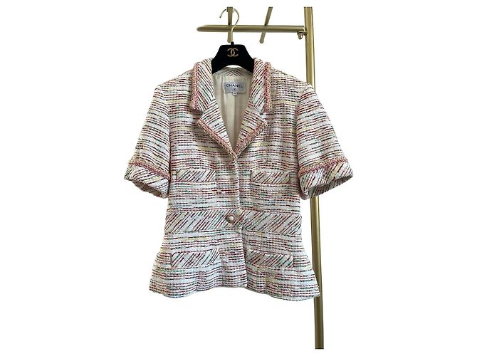 Chanel 19S Tweed Jacket Multicolor