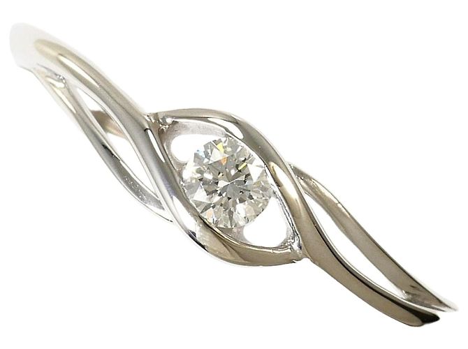Autre Marque Platin-Diamant-Bandring
