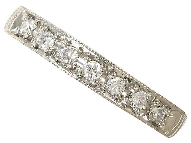 Autre Marque PT900 Platin-Ehering mit Diamant