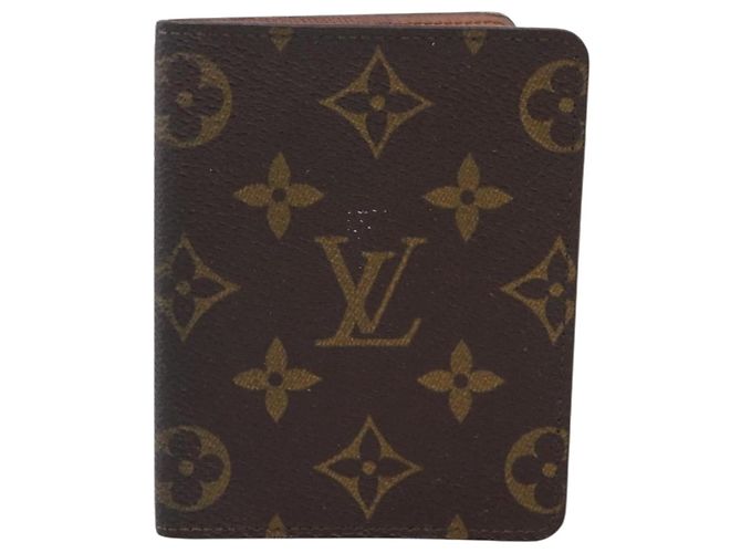 Tarjetero bifold Louis Vuitton Canvas Small