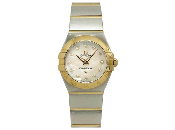 Omega Constellation Polished Two-Tone Damenuhr