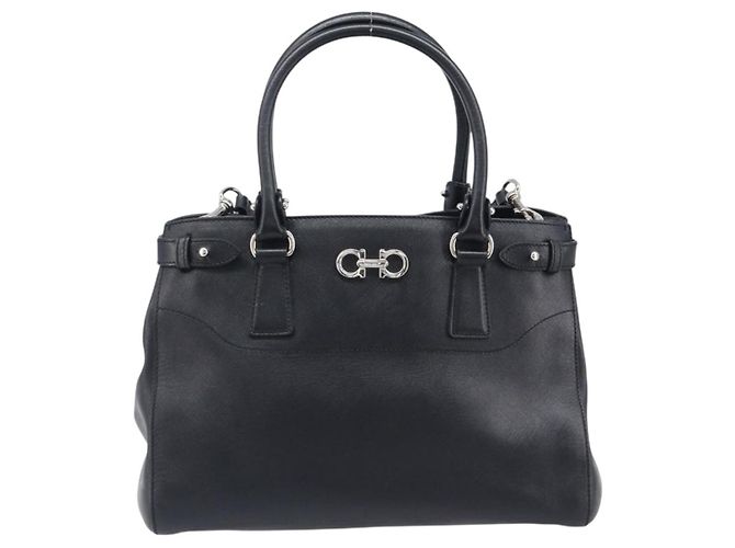 Salvatore Ferragamo Beky Saffiano Leather Medium