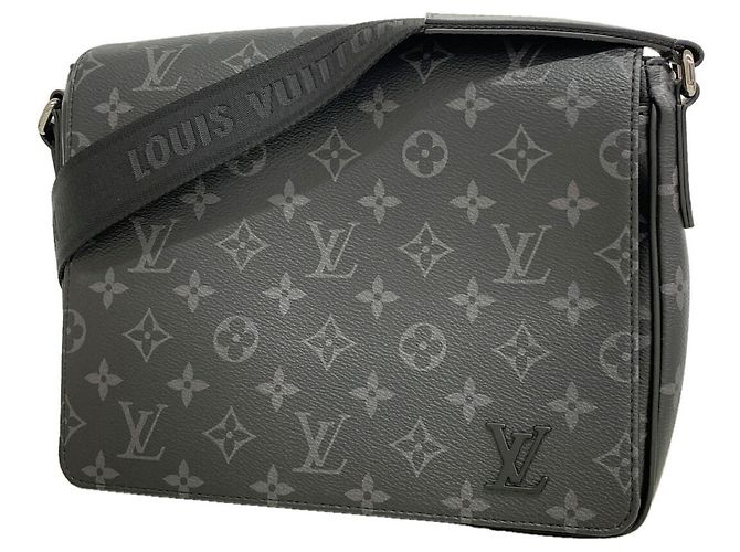 Louis Vuitton Monogram Eclipse District PM Shoulder Bag