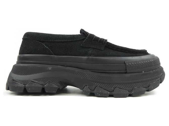 Autre Marque Baskets Converse en toile noires