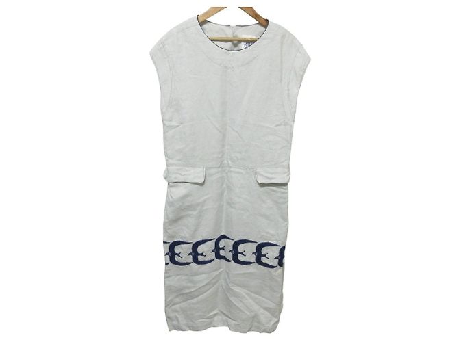 Autre Marque mina perhonen laundry GO! Abito in cotone e lino