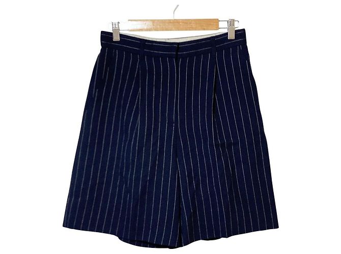 Autre Marque Diagram Stripe Shorts