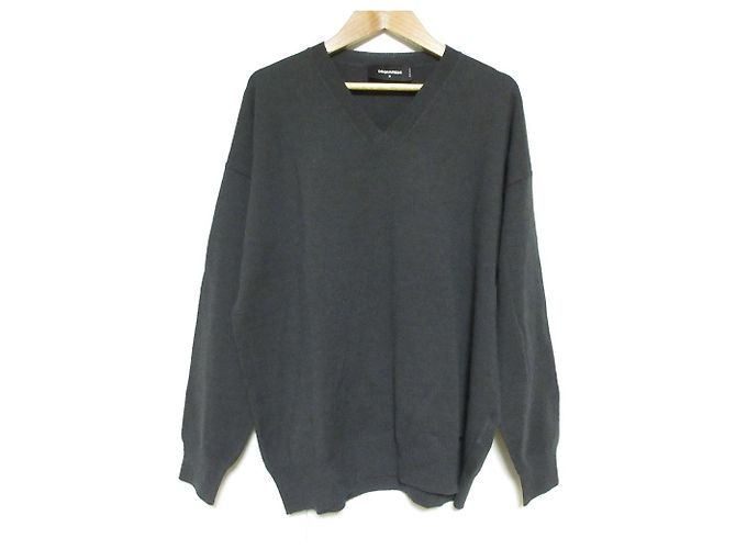Top de punto de lana con cuello en V DSQUARED2