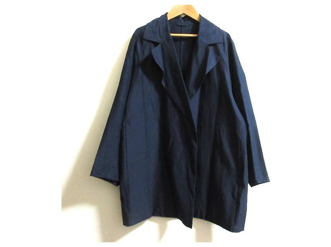 Autre Marque Casaco Oversized em Algodão e Seda Drawer
