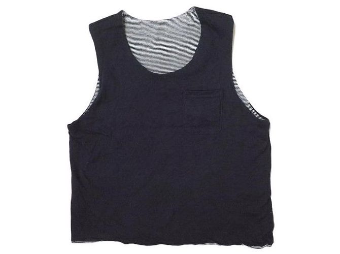 Autre Marque FWK by ENGINEERED GARMENTS Top sem mangas 2way em algodão
