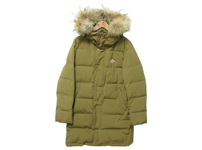 Autre Marque Danton Racoon Fur Long Down Coat