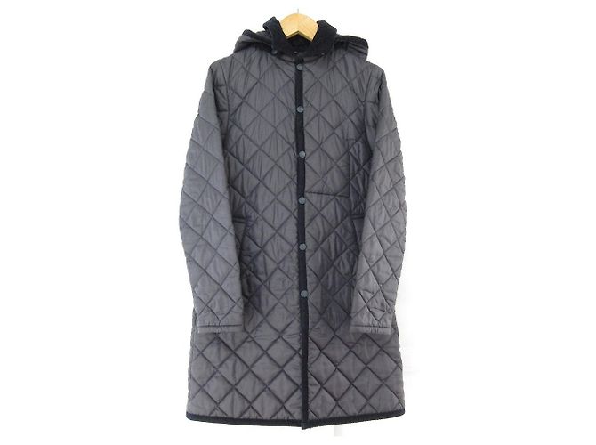 Autre Marque Abrigo largo acolchado con capucha Lavenham