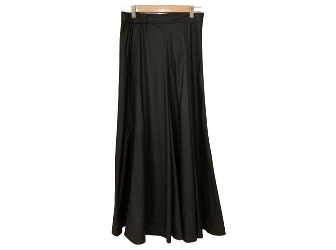 Autre Marque Gonna lunga in ecopelle leggera DOUDOU