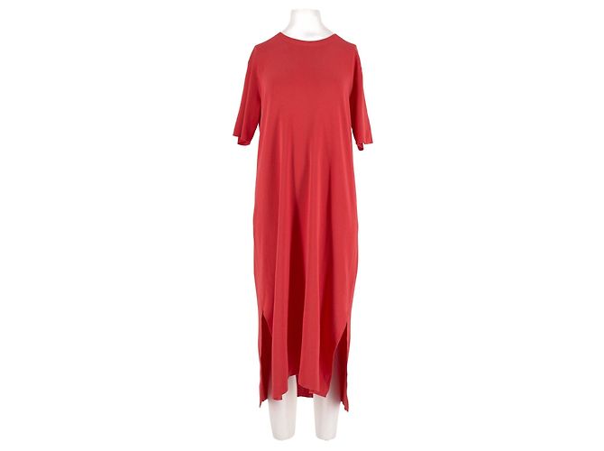 Eric Bompard Baumwollkleid rot