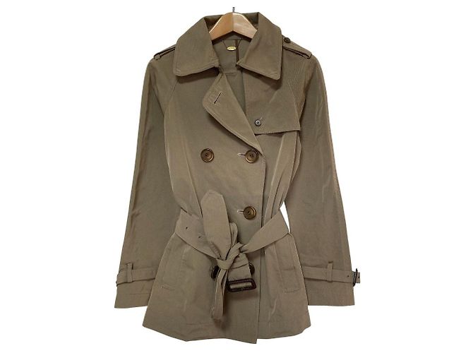 Autre Marque Trench Coat Corto Lisiere