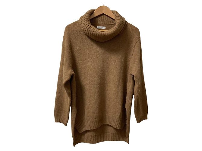Autre Marque FACTORY Camel Rollkragenpullover aus Strick