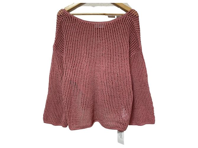 Autre Marque Pullover em malha mesh emmi
