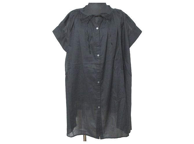 Autre Marque Blusa Trasparente Dignite Collier