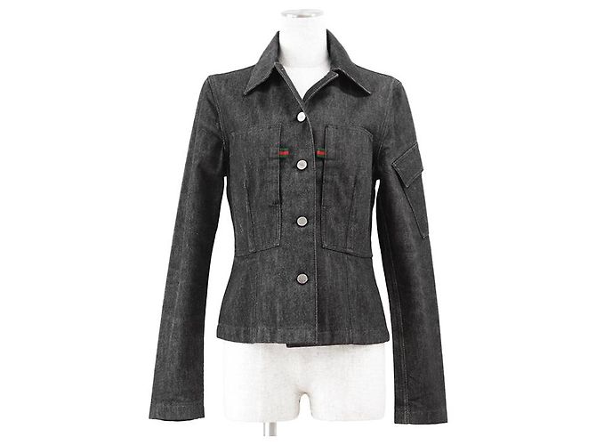 Gucci Black Denim Jacket