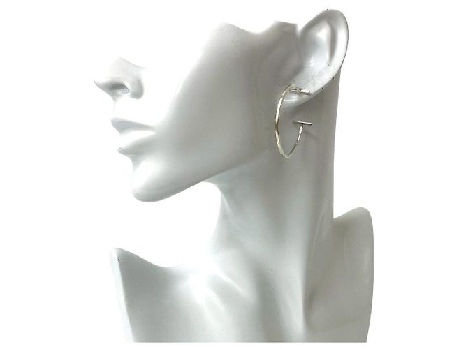 Tiffany & Co TIFFANY&Co. T Wire Ohrringe aus Silber