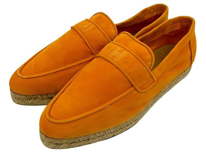 Hermès Mocassins en daim Hermes