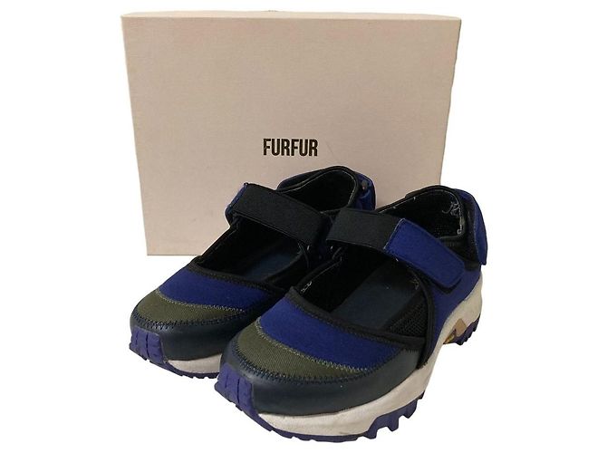 Autre Marque Sandali sneaker FURFUR con suola Vibram e Velcro