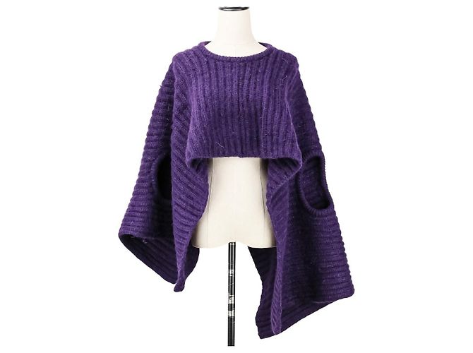 Autre Marque Ann Demeulemeester VALENTINE KNITTED Top de malha de lã