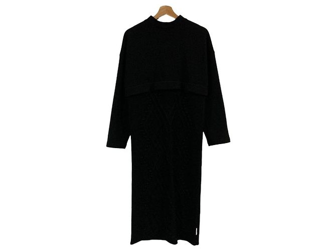 Autre Marque Vestido de punto DENHAM negro