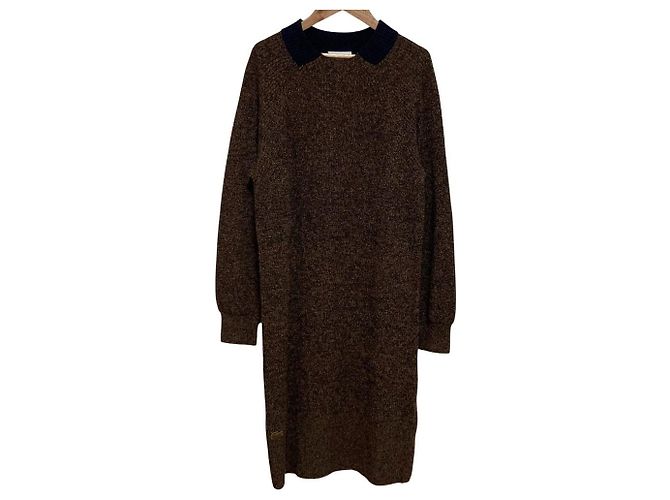 Autre Marque Lacoste Strickkleid aus Wolle